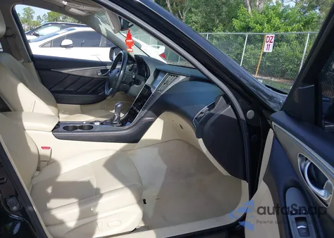 2017 Infiniti Q50 3.0T Signature Edition z USA, uszkodzony, nr VIN JN1EV7AP4HM742193